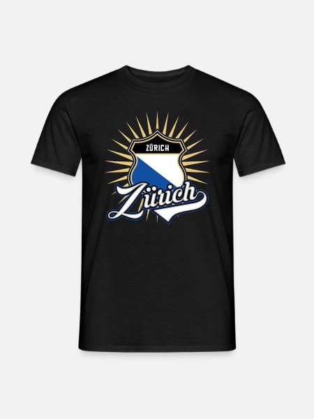 Zurich - Men's T-Shirt - black