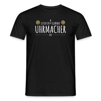 Legendärer Uhrmacher - Männer T-Shirt - Schwarz - Vorne - AI Model Male 178 light (178cm)
