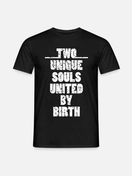 Gémeaux - T-shirt homme - noir