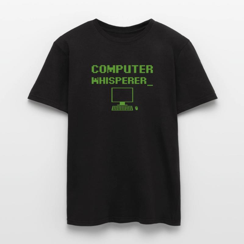 Computer Whisperer Tech Supporting Nerds Geeks Fun T-shirt homme