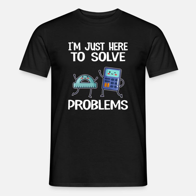 Professeur de maths Bac Math Student Cadeau Drôle - T-shirt homme - noir