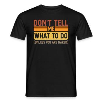 Adult Joke Adult Humor - Männer T-Shirt - Schwarz - Vorne - AI Model Male 178 light (178cm)
