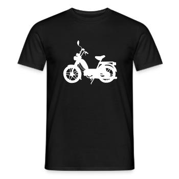 Moped Moped Moped Rider Scooter Design Gift - Men's T-Shirt - black - Front - AI Model Male 178 light (178cm)