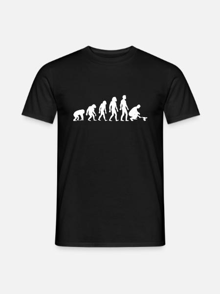 Cueilleurs de champignons Champignons Forest Evolutions Design Gift - T-shirt homme - noir
