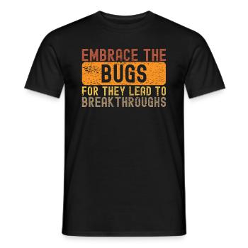 Programming Programmer Coding Motivation - Männer T-Shirt - Schwarz - Vorne - AI Model Male 178 light (178cm)