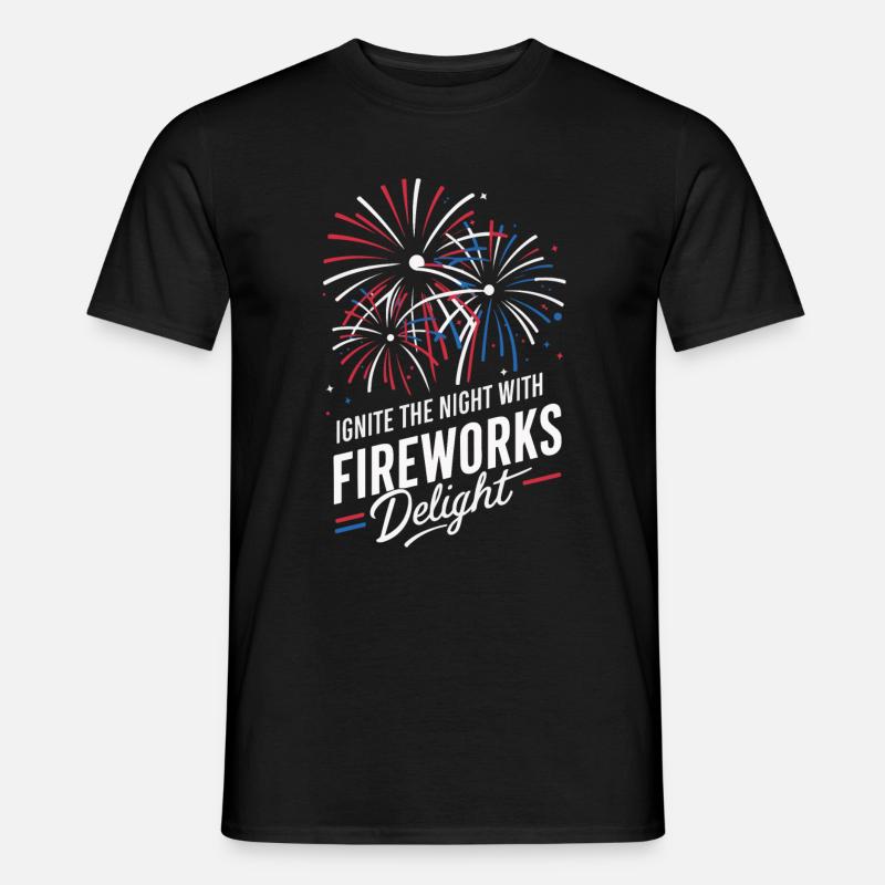Pyrotechnics Fireworks Pyrotechnics - Men's T-Shirt - black