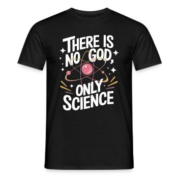 Atheismus Atheist Anti-Religion Agnostiker - Männer T-Shirt - Schwarz - Vorne - AI Model Male 178 light (178cm)