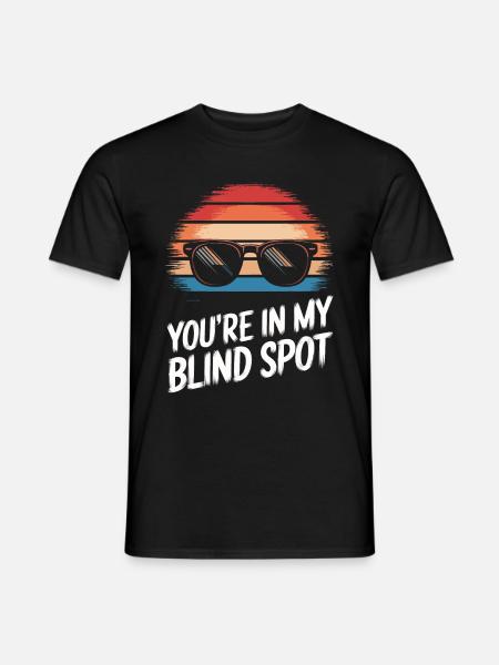 Blinde Blindheit Sehbehinderte Menschen - Männer T-Shirt - Schwarz