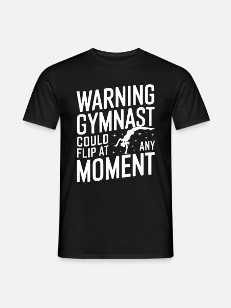 Turnen Turner Gymnastik - Männer T-Shirt - Schwarz