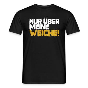 Eisenbahner Eisenbahn Lok Weiche Lokomotive Bahn - Männer T-Shirt - Schwarz - Vorne - AI Model Male 178 light (178cm)