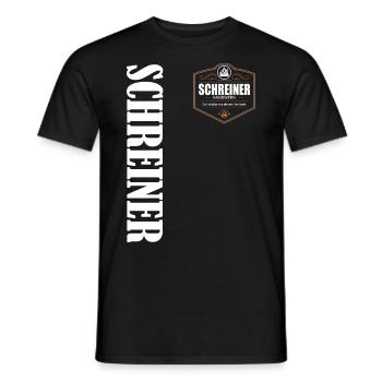 Schreiner Handwerk - Männer T-Shirt - Schwarz - Vorne - AI Model Male 178 light (178cm)