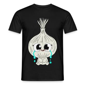 Oignon - T-shirt homme - noir - Devant - AI Model Male 178 light (178cm)