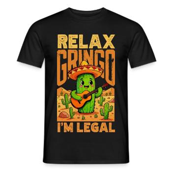 Mexiko Stolz & Heimat Mexikaner Mexico Flagge - Männer T-Shirt - Schwarz - Vorne - AI Model Male 178 light (178cm)