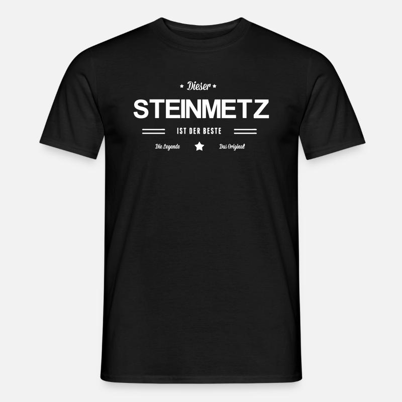 Bester Steinmetz - Männer T-Shirt - Schwarz