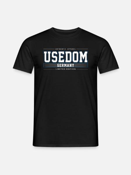 Usedom - T-shirt homme - noir
