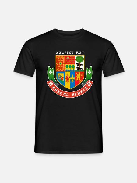 Euskal Herria - Pays Basque 91 - T-shirt homme - noir