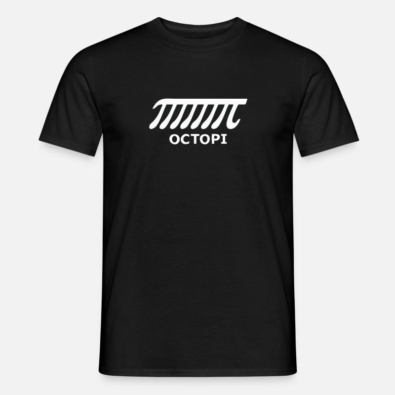Geeks & Nerds: OctoPi - Männer T-Shirt - Schwarz