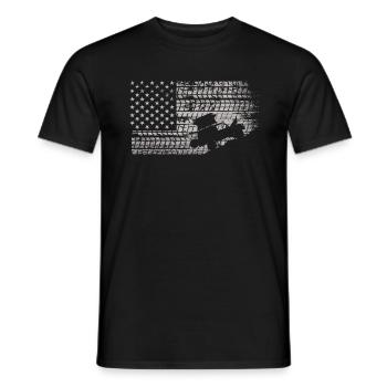 Off Roading QUAD ATV Apparel Off Road QUAD ATV - Men's T-Shirt - black - Front - AI Model Male 178 light (178cm)