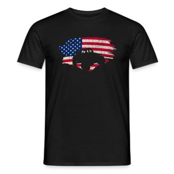 Off Roading QUAD ATV Apparel Off Road QUAD ATV - Männer T-Shirt - Schwarz - Vorne - AI Model Male 178 light (178cm)