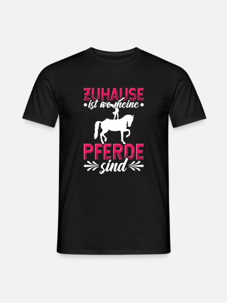 Voltigieren Volti Voltigier Pferde Pferdemädchen - Männer T-Shirt - Schwarz