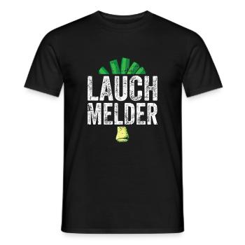 Lauch Kostüm Bodybuilding Satire Gym Jga - Männer T-Shirt - Schwarz - Vorne - AI Model Male 178 light (178cm)