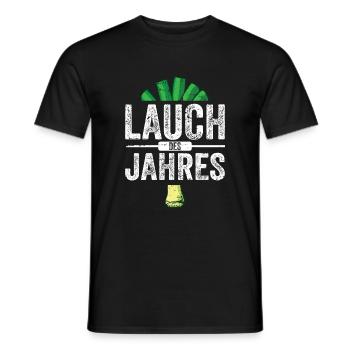 Lauch Kostüm Bodybuilding Satire Gym Jga - Männer T-Shirt - Schwarz - Vorne - AI Model Male 178 light (178cm)