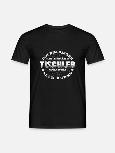 Tischler - Männer T-Shirt - Schwarz