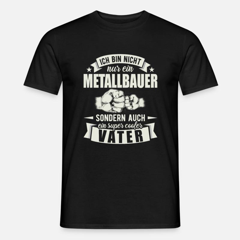 Metallbauer - Männer T-Shirt - Schwarz