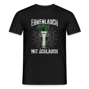 Lauch - Männer T-Shirt - Schwarz - Vorne - AI Model Male 178 light (178cm)
