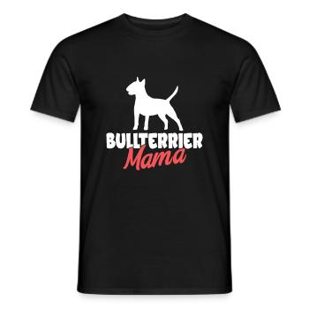 Bull Terrier Chiens cadeaux - T-shirt homme - noir - Devant - AI Model Male 178 light (178cm)