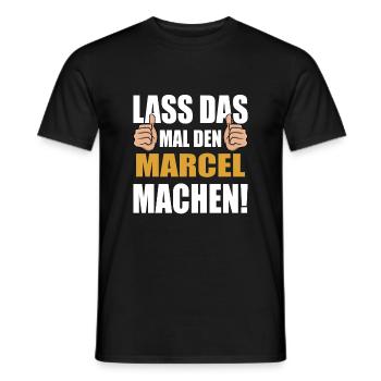 Lass das mal den xxx machen - Männer T-Shirt - Schwarz - Vorne - AI Model Male 178 light (178cm)