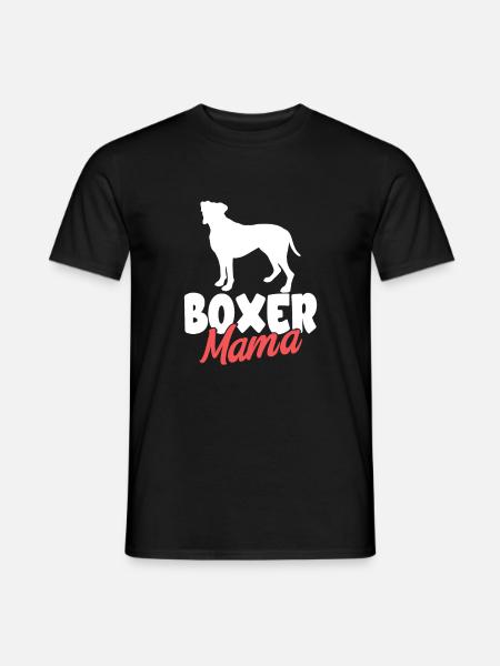 German Boxer Dog Dog Dog Owner - Men's T-Shirt - black
