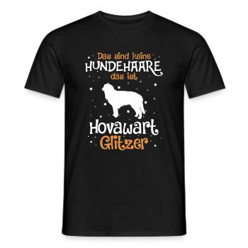 Hovawart Hund Dog Hundehalter - Männer T-Shirt - Schwarz - Vorne - AI Model Male 178 light (178cm)