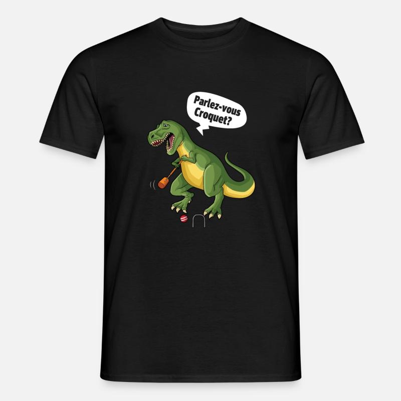 Croquet - Männer T-Shirt - Schwarz