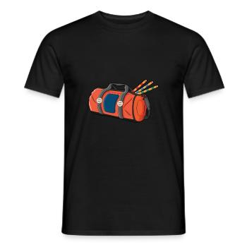 Croquet - Men's T-Shirt - black - Front - AI Model Male 178 light (178cm)