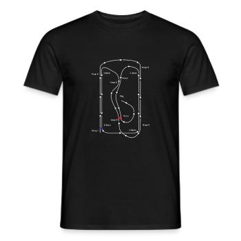 Croquet - Männer T-Shirt - Schwarz - Vorne - AI Model Male 178 light (178cm)