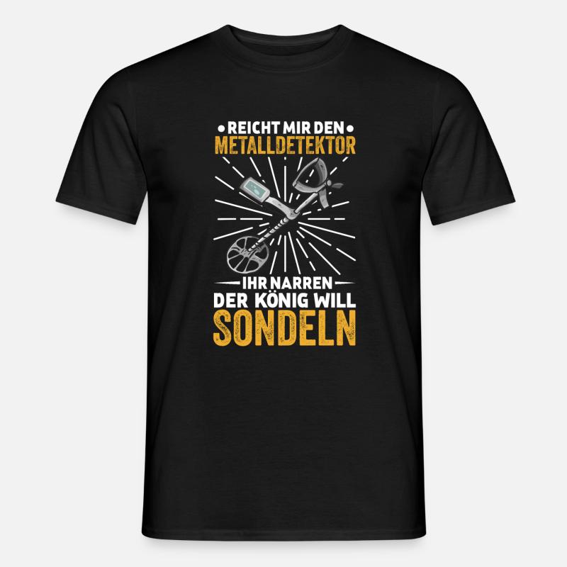 Sondeln - Männer T-Shirt - Schwarz