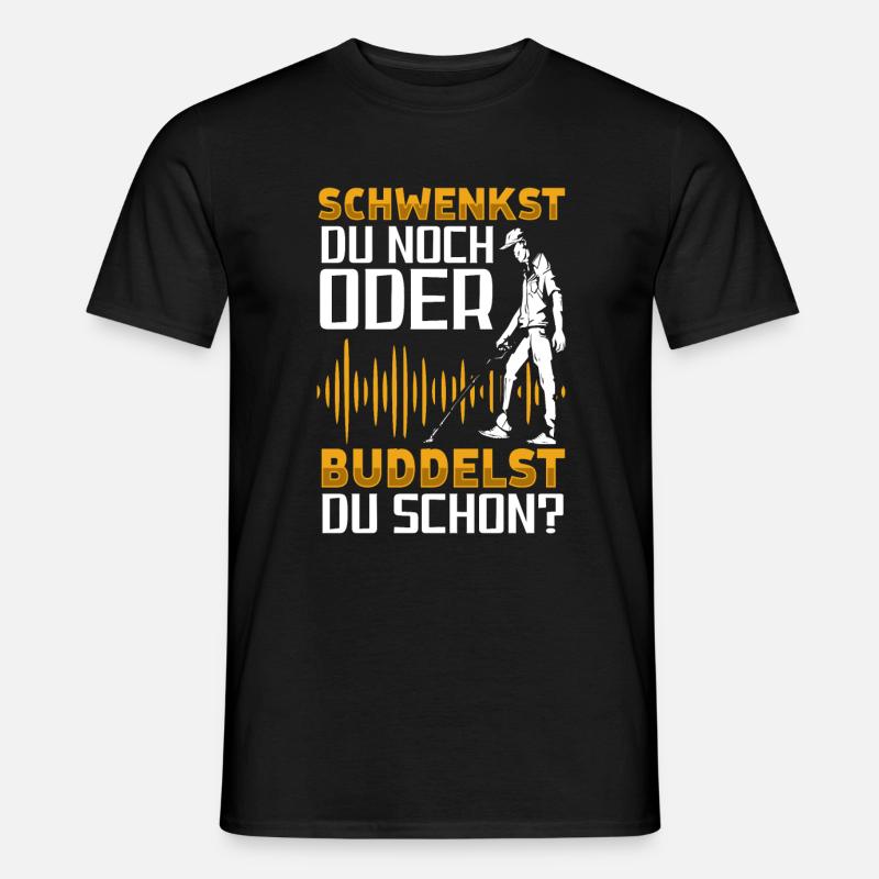 Sondeln - Männer T-Shirt - Schwarz
