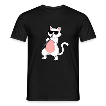 Clarinet Player Orchestra Musicians - Men's T-Shirt - black - Front - AI Model Male 178 light (178cm)