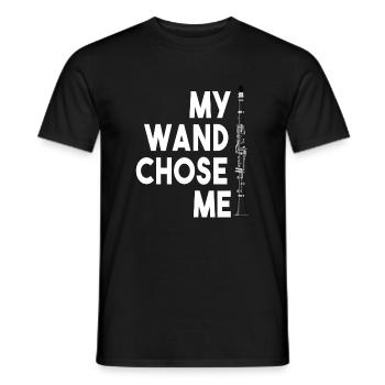 Klarinette Player Orchestra Musiker - Männer T-Shirt - Schwarz - Vorne - AI Model Male 178 light (178cm)