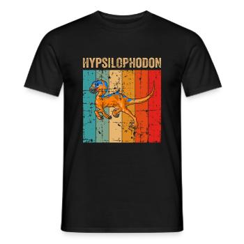 Hypsilophodon Dinosaurier Kinder Dino Geschenk - Männer T-Shirt - Schwarz - Vorne - AI Model Male 178 light (178cm)