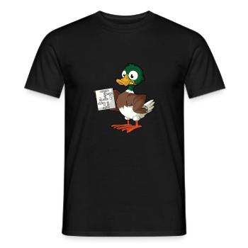 Résoudre des mots croisés - T-shirt homme - noir - Devant - AI Model Male 178 light (178cm)