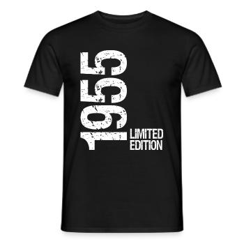 1955 Édition limitée - T-shirt homme - noir - Devant - AI Model Male 178 light (178cm)