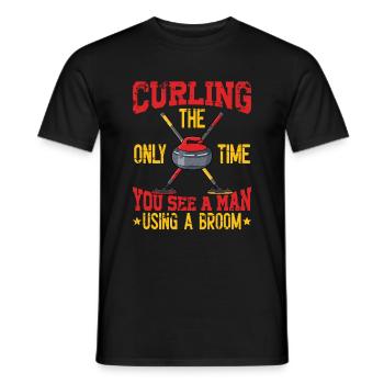 Attirer - T-shirt homme - noir - Devant - AI Model Male 178 light (178cm)