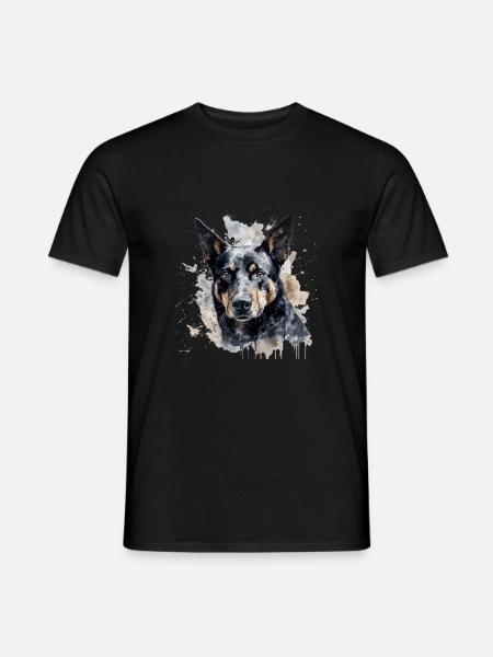 Australian Kelpie - Men's T-Shirt - black