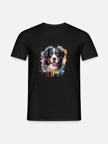 Bouvier bernois - T-shirt homme - noir