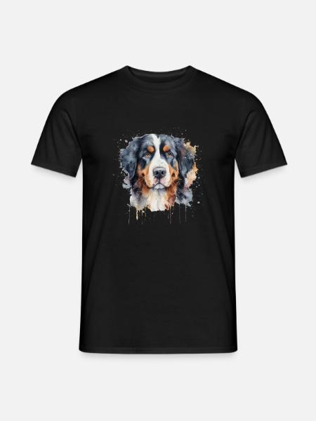Bouvier bernois - T-shirt homme - noir