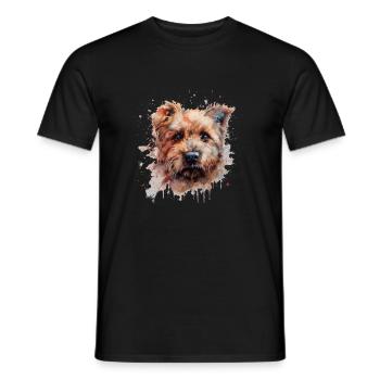 Bolonka Zwetna - T-shirt homme - noir - Devant - AI Model Male 178 light (178cm)