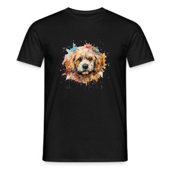 Bolonka Zwetna - T-shirt homme - noir - Devant - AI Model Male 178 light (178cm)