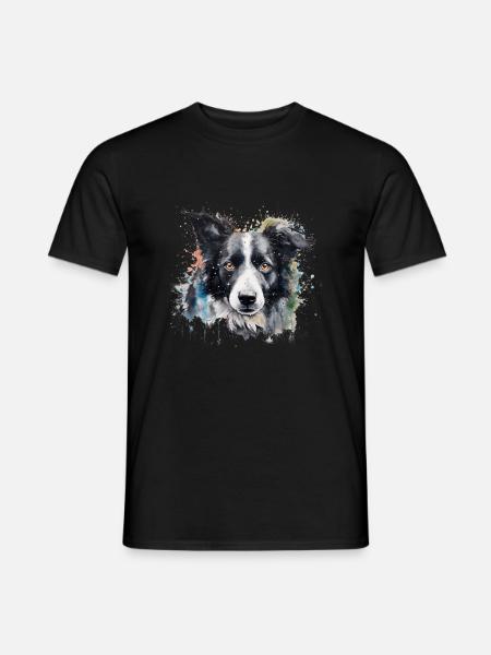 Border Collie - Men's T-Shirt - black